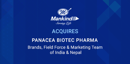 Mankind Pharma acquires Panacea Biotec India's and Nepal's business