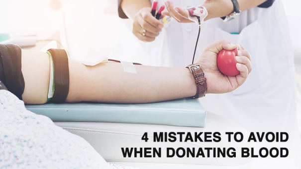 World Blood Donor Day: 4 Mistakes to avoid when donating blood